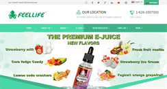 Desktop Screenshot of feellife.net