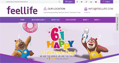 Desktop Screenshot of feellife.com